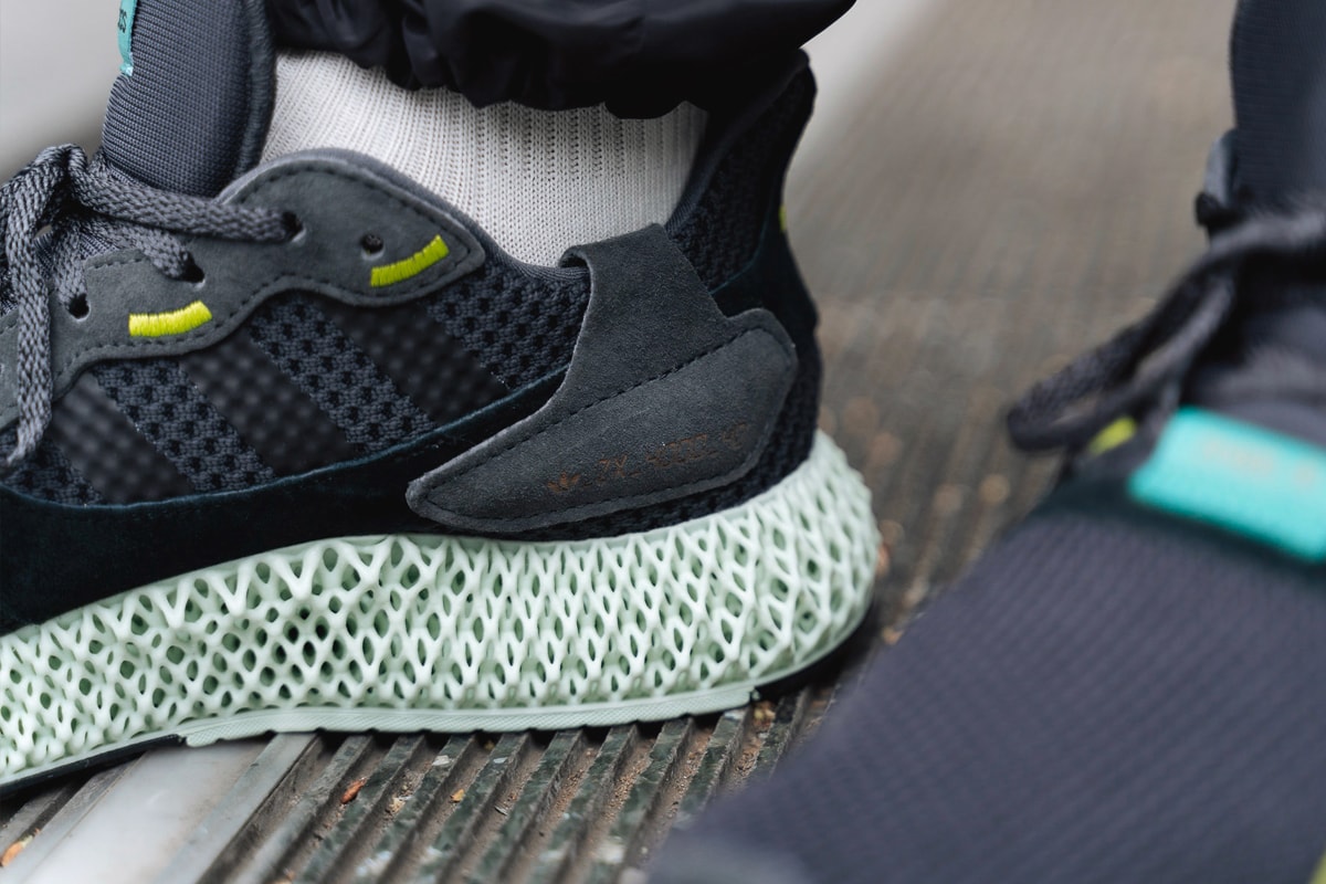 adidas Consortium ZX4000 4D Carbon First Look 3D printed black Release info date