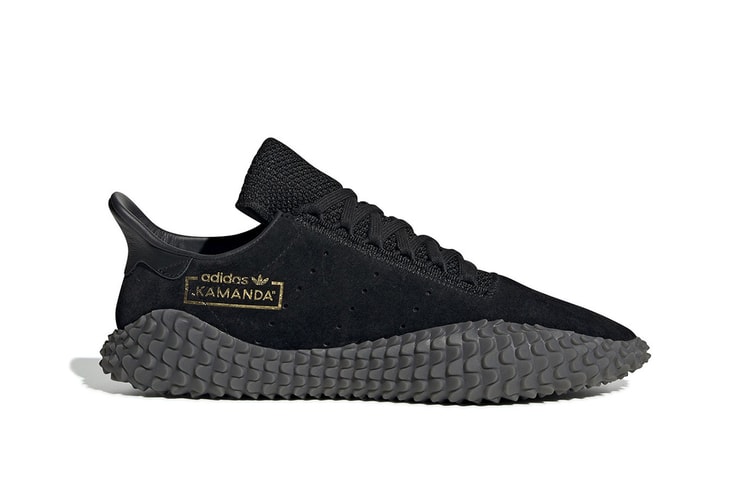 The adidas Kamanda Gets a "Triple Black" Overhaul
