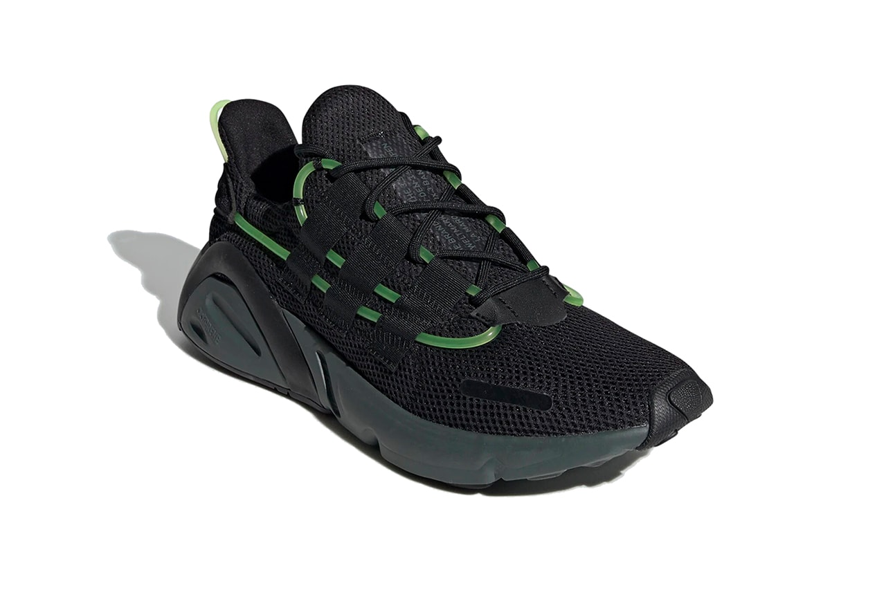 adidas originals lxcon core black green 2019 march footwear EF9678