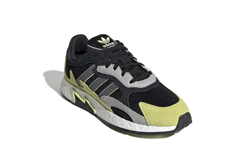 adidas Originals Details New TRESC Run With Faded Yellow Accents black grey release drop date info images price footwear