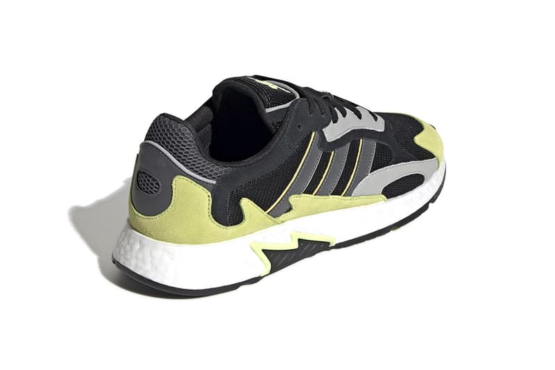 adidas Originals Details New TRESC Run With Faded Yellow Accents black grey release drop date info images price footwear