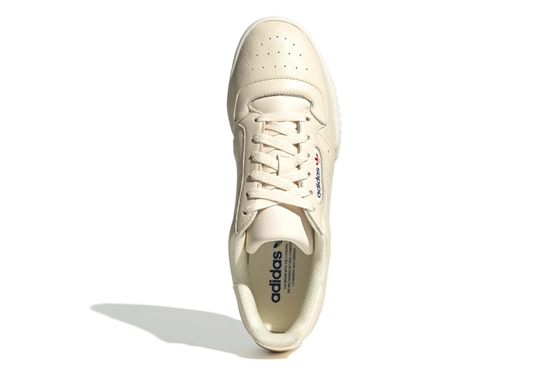 adidas Powerphase Release Cloud White Ecru Tint Kanye West 80s tennis shoe
