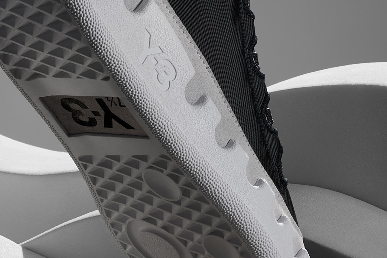 adidas Y-3 KASABARU Trimm Trab 70s basketball shoes inspired three stripes Spring/Summer 2019 SS19
