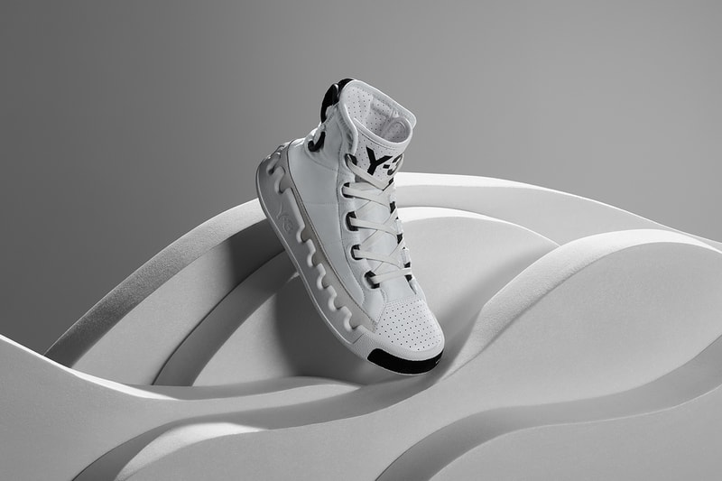 adidas Y-3 KASABARU Trimm Trab 70s basketball shoes inspired three stripes Spring/Summer 2019 SS19