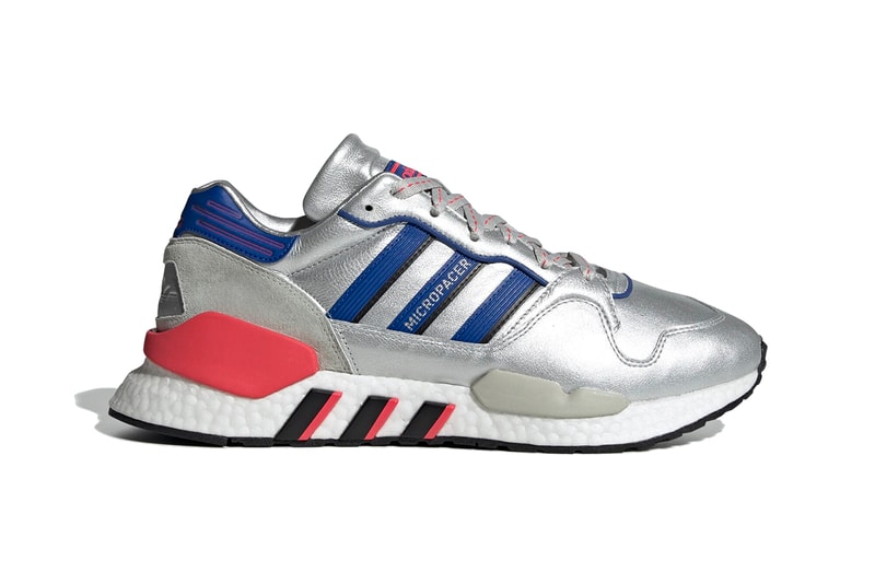 adidas originals zx 930 eqt micropacer 2019 february footwear silver metallic blue navy red boost sole micro pacer