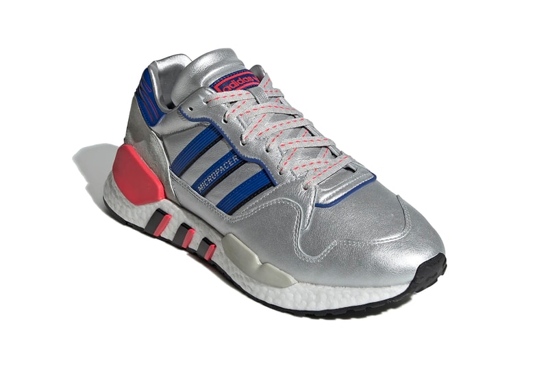 adidas originals zx 930 eqt micropacer 2019 february footwear silver metallic blue navy red boost sole micro pacer