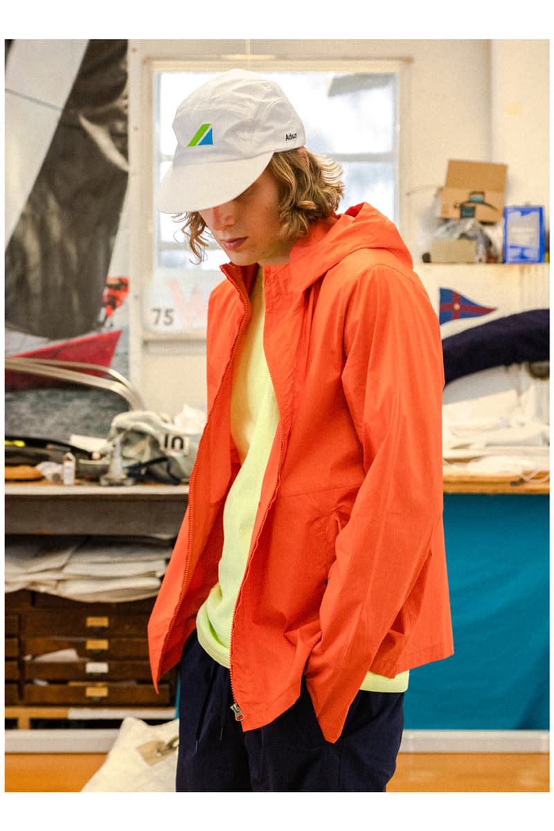 Adsum spring summer 2019 lookbook collection images yacht racing performance pieces