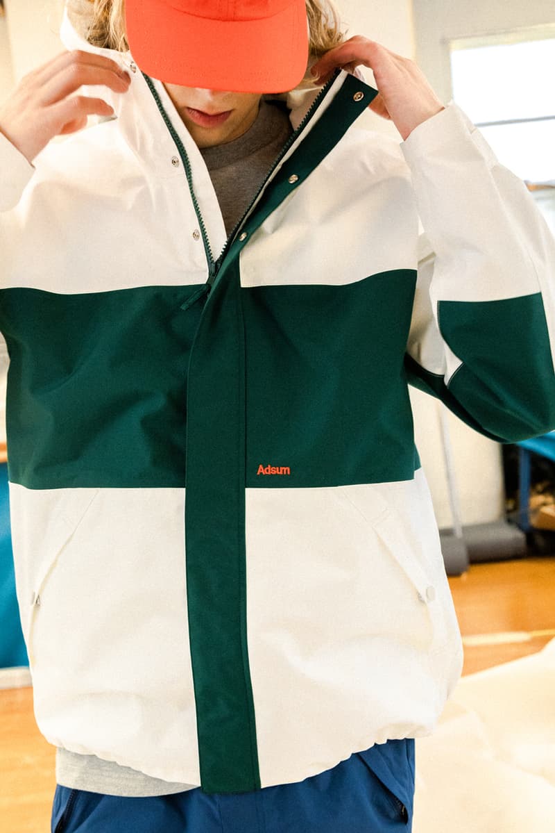 Adsum spring summer 2019 lookbook collection images yacht racing performance pieces