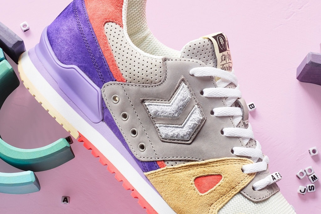 afew hummel marathona stay foolish info release date details pics pictures images shots sneakers shoes 2019 white purple orange grey gray yellow buy price cost
