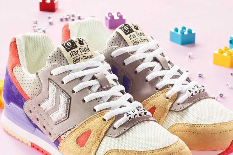 afew hummel marathona stay foolish info release date details pics pictures images shots sneakers shoes 2019 white purple orange grey gray yellow buy price cost