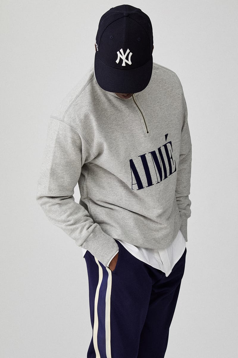 aime leon dore quarter zip