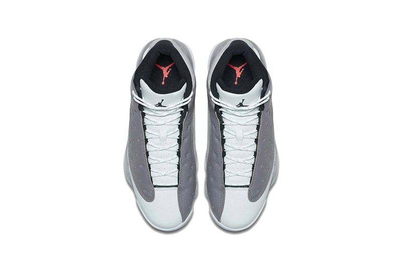 air jordan 13 atmosphere grey 2019 march footwear jordan brand white gray black hologram