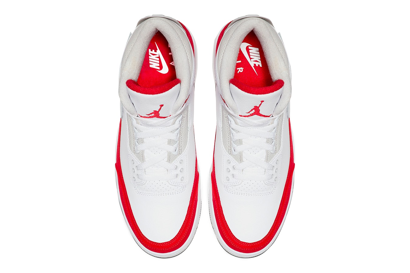 Air Jordan 3 Tinker White University Red Neutral Grey Hatfield Release Nike Air Max 1 SNKRS