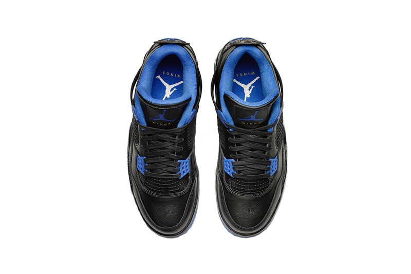 air jordan 4 jordan wings program 2019 february footwear black blue social status james whitner the social status