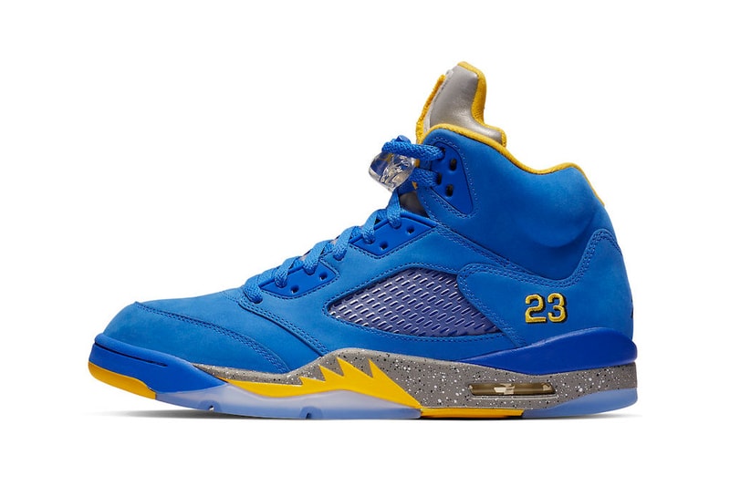 Air Jordan 5 JSP "Laney" Release Date yellow blue white sneaker january 2019  stockx
