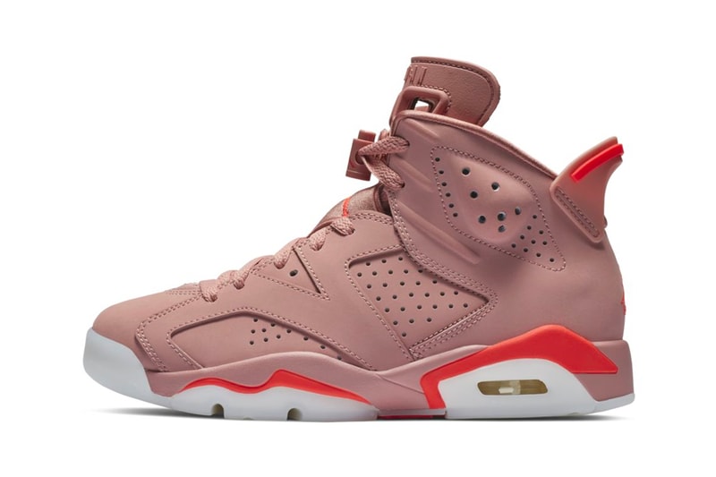 Aleali May x Jordan Brand Air Jordan 6 "Rust Pink" release millennial pink