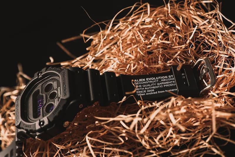 ALIEN EVOLUTION STUDIO® x G-Shock Collection 10th anniversary taiwan “BLACKOUT BLACK Series” DW-5900BB