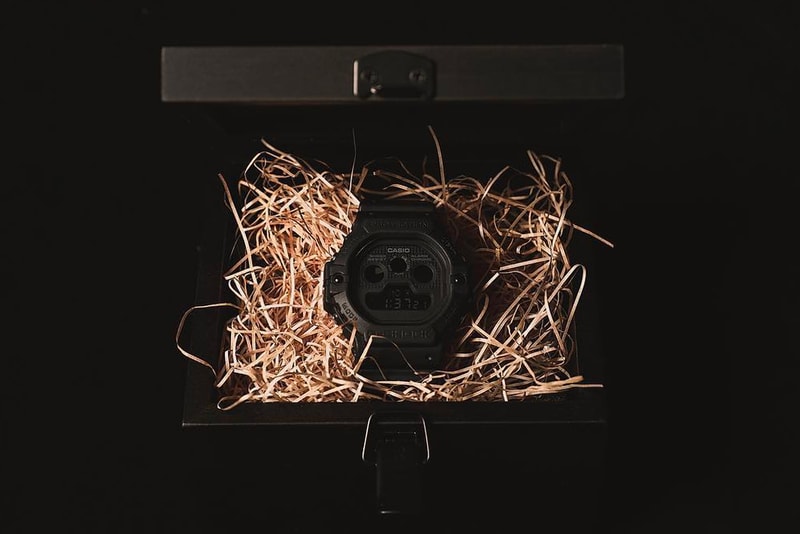 ALIEN EVOLUTION STUDIO® x G-Shock Collection 10th anniversary taiwan “BLACKOUT BLACK Series” DW-5900BB