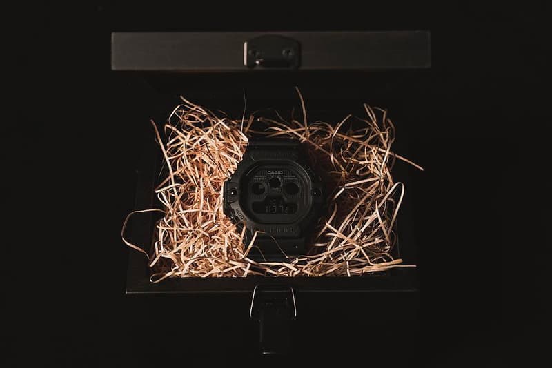 ALIEN EVOLUTION STUDIO® x G-Shock Collection 10th anniversary taiwan “BLACKOUT BLACK Series” DW-5900BB