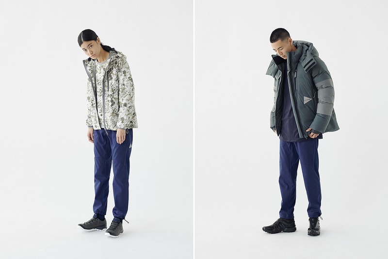 And Wander Fall Winter 2019 Collection Lookbook clothing jacket coat outerwear sweatshirt hoodie