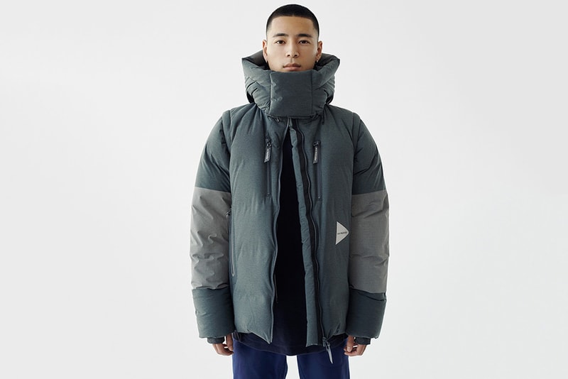 And Wander Fall Winter 2019 Collection Lookbook clothing jacket coat outerwear sweatshirt hoodie