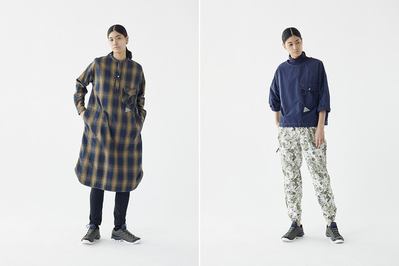 And Wander Fall Winter 2019 Collection Lookbook clothing jacket coat outerwear sweatshirt hoodie