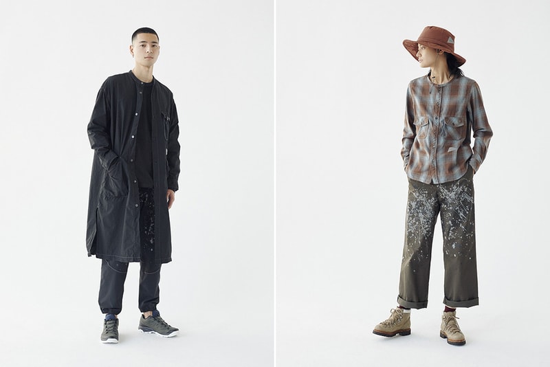 And Wander Fall Winter 2019 Collection Lookbook clothing jacket coat outerwear sweatshirt hoodie