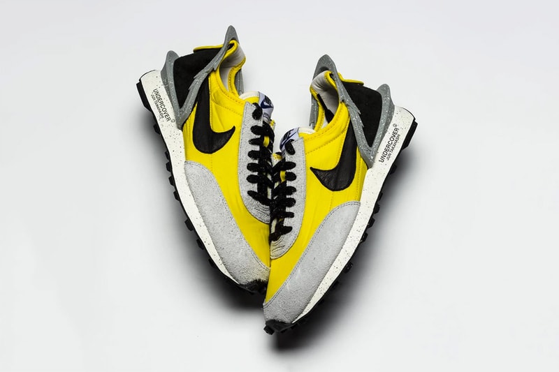 Another Look at the UNDERCOVER X Nike Daybreak Jun Takashi sneaker trainer runner yellow gray black 