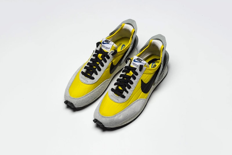 Another Look at the UNDERCOVER X Nike Daybreak Jun Takashi sneaker trainer runner yellow gray black 