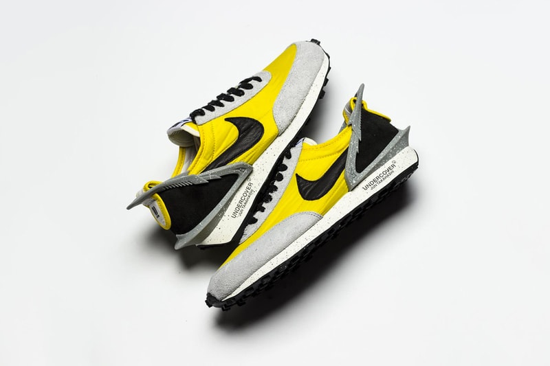 Another Look at the UNDERCOVER X Nike Daybreak Jun Takashi sneaker trainer runner yellow gray black 