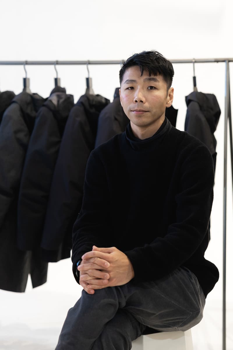arcteryx veilance taka kasuga interview creative director feature editorial fall winter 2019 collection monitor down coat conduit anneal jacket outerwear voronoi technical techwear canada