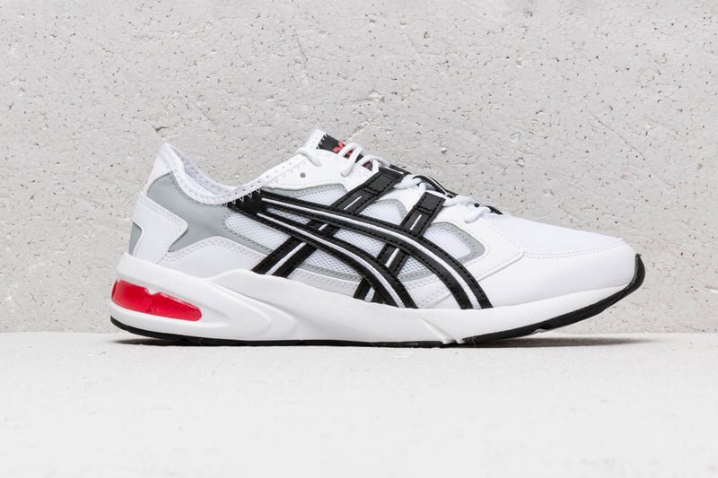 Asics Kayano GEL 5.1 White Black Red Release Information Drop First Look Details Closer Footshop