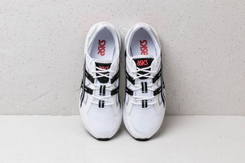 Asics Kayano GEL 5.1 White Black Red Release Information Drop First Look Details Closer Footshop