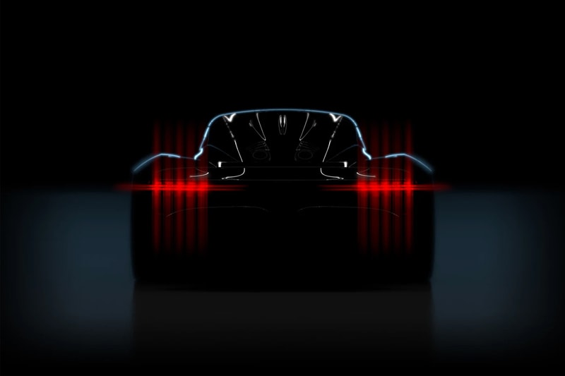 Aston Martin Announces Hypercar "Project 003" Valkyrie Valkyrie AMR Pro gas-electric hybrid lightweight structure aero active suspension 