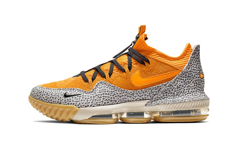 atmos nike lebron 16 low safari 2019 march nike basketball footwear