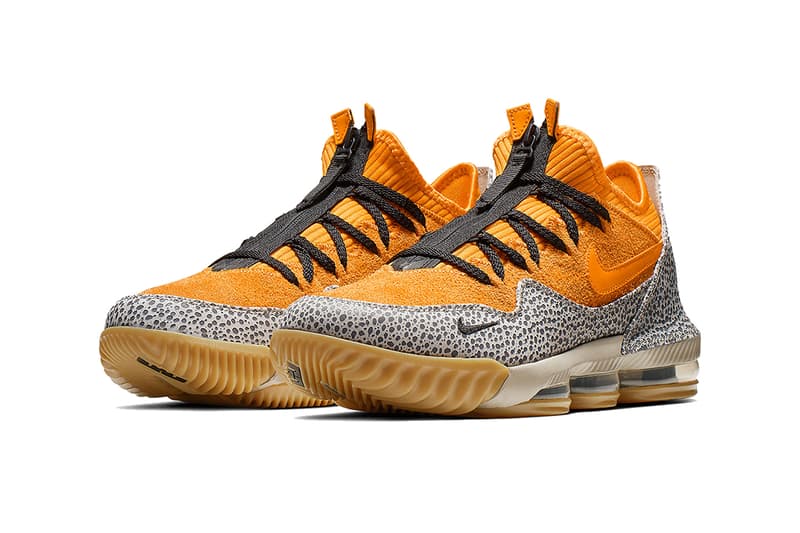 atmos nike lebron 16 low safari 2019 march nike basketball footwear