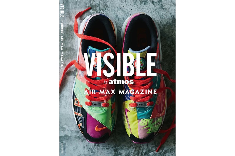 'VISIBLE by atmos AIR MAX MAGAZINE' Release Info date drop light 2 collaboration interview on air jeff staple