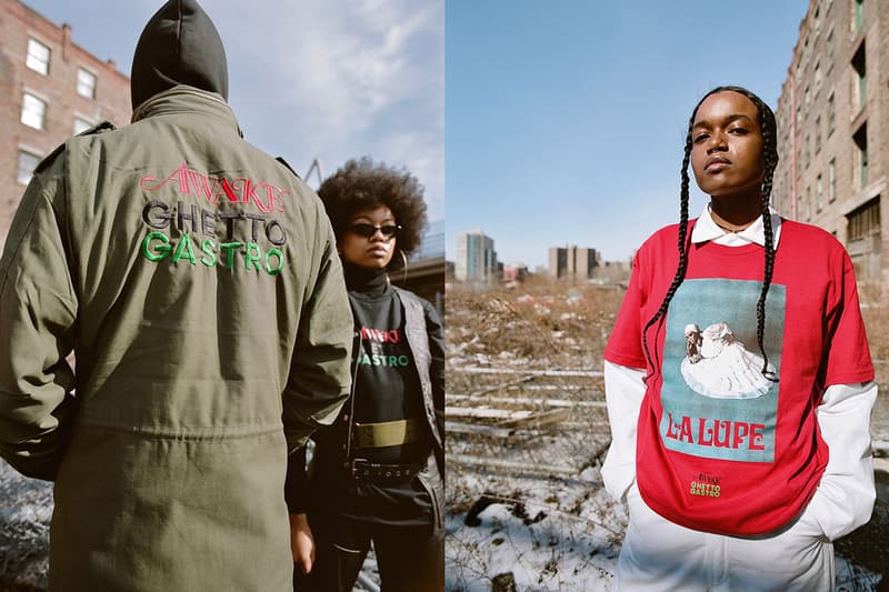 AWAKE ny ghetto gastro black history month charity collaboration capsule collection february 22 2019 21 drop release date info buy feed the community program new york bronx la morada restaurant event