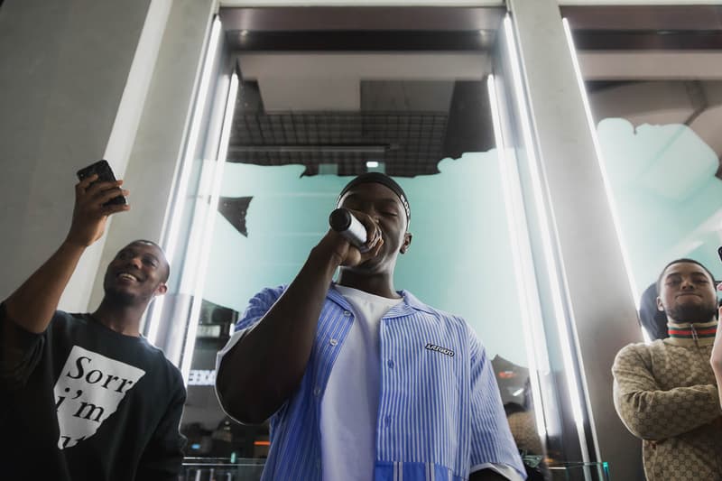 Axel Arigato London Demo Runner Launch Party Kida Kudz DJ Iamnext Jamo Beatz Sneaker