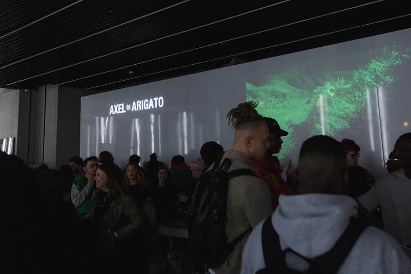 Axel Arigato London Demo Runner Launch Party Kida Kudz DJ Iamnext Jamo Beatz Sneaker