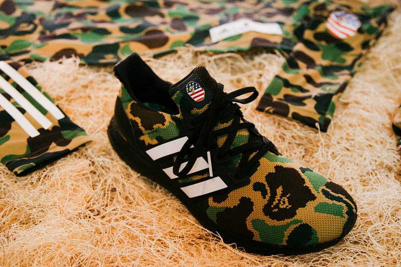 BAPE adidas 2019 february pop up atlanta georgia fashion footwear equipement super bowl 53