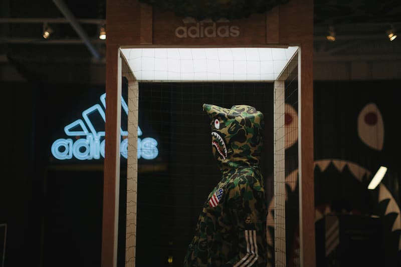 BAPE adidas 2019 february pop up atlanta georgia fashion footwear equipement super bowl 53