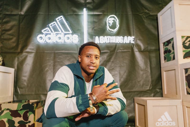 Quavo Alvin Kamara Emmanuel Sanders Shaquill Griffin adidas football a bathing ape BAPE high school football game 7 on versus seven booker t washington high school atlanta