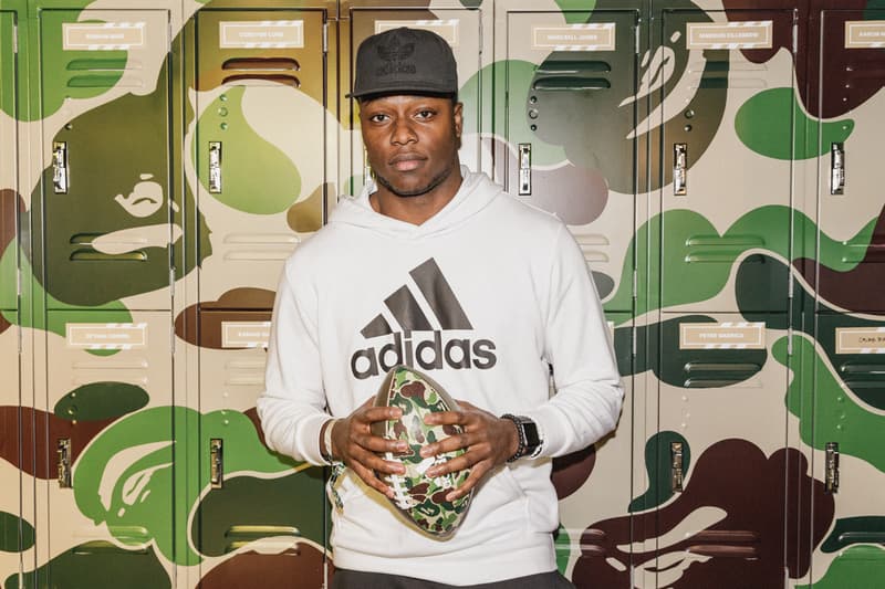 Quavo Alvin Kamara Emmanuel Sanders Shaquill Griffin adidas football a bathing ape BAPE high school football game 7 on versus seven booker t washington high school atlanta