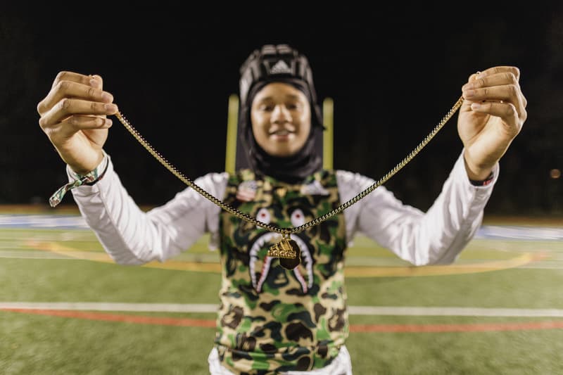 Quavo Alvin Kamara Emmanuel Sanders Shaquill Griffin adidas football a bathing ape BAPE high school football game 7 on versus seven booker t washington high school atlanta