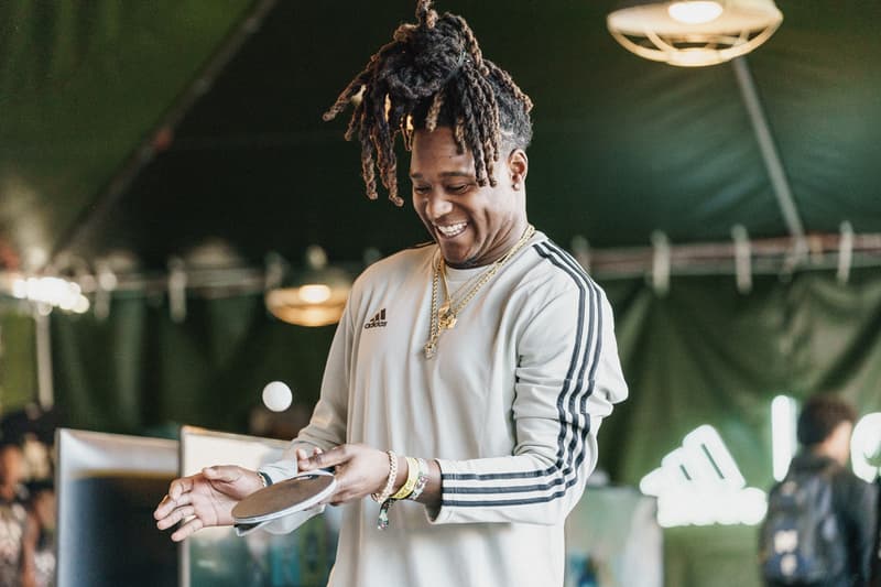Quavo Alvin Kamara Emmanuel Sanders Shaquill Griffin adidas football a bathing ape BAPE high school football game 7 on versus seven booker t washington high school atlanta