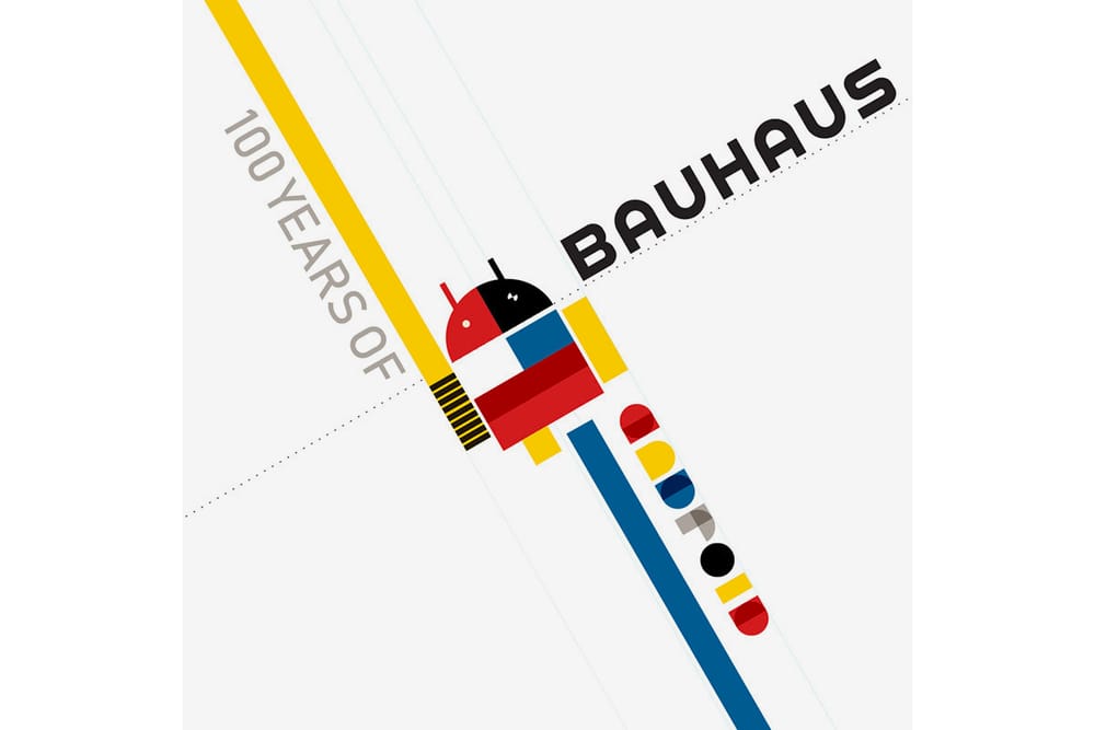 Bauhaus Redesigns Apple, adidas, Netflix Logos bmw