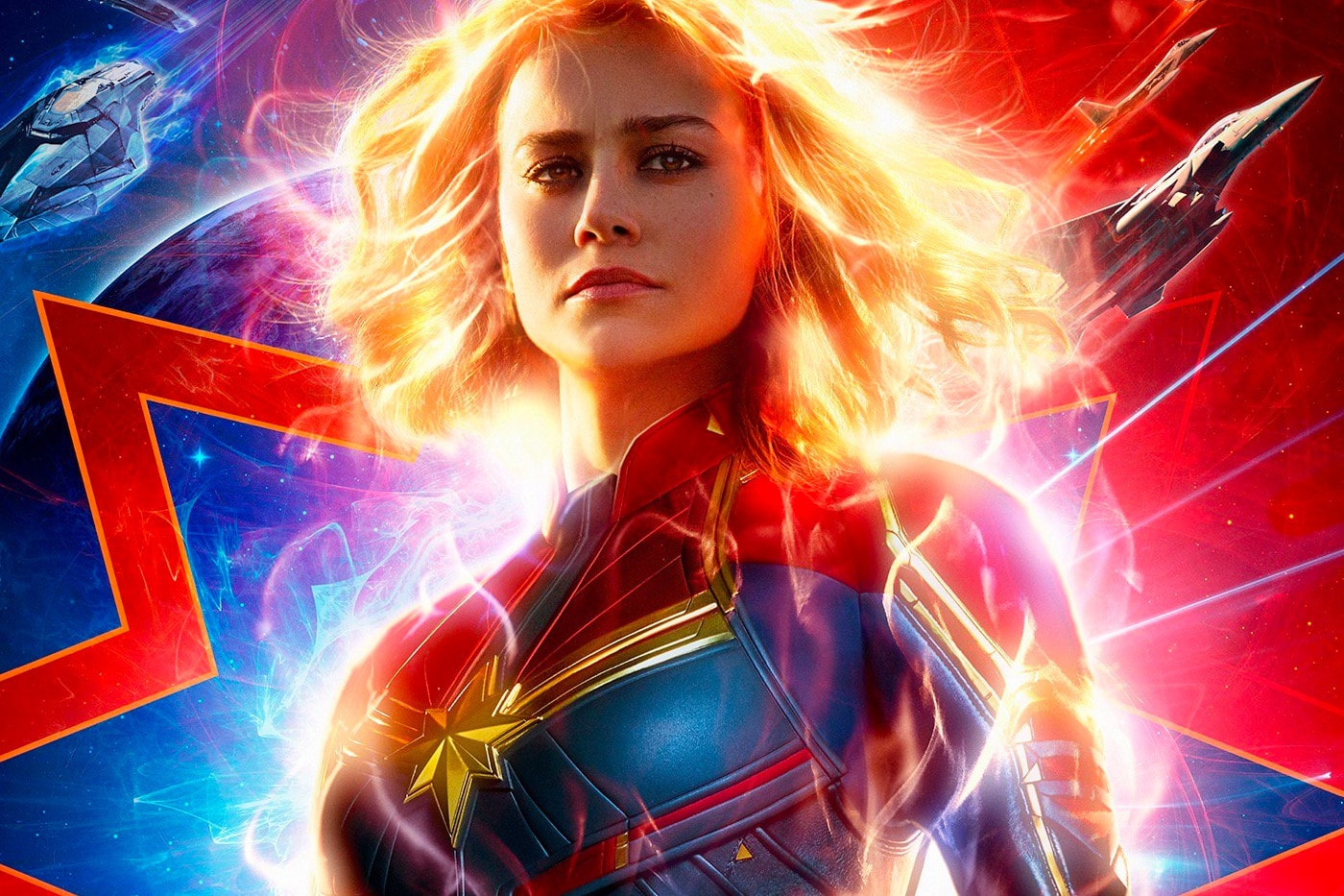 Best Movies TV Shows Premiering March 2019 Captain Marvel Marvel Studios Brie Larson Samuel L. Jackson Netflix 