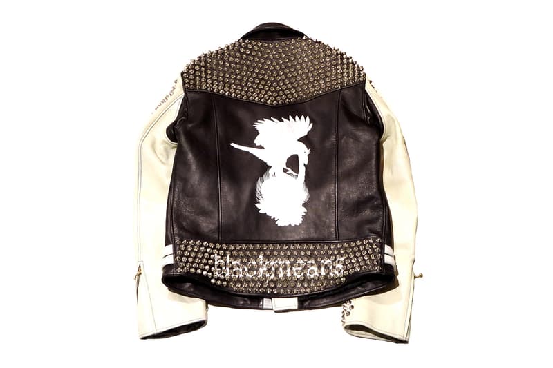 Blackmeans NUBIAN Harajuku Pop Up SID VICIOUS JACKET Leather accessories distressed wash damage vintage CRFTMAN STORE HISTORY OF LEATHER