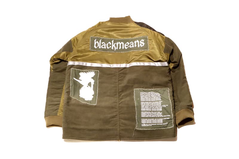 Blackmeans NUBIAN Harajuku Pop Up SID VICIOUS JACKET Leather accessories distressed wash damage vintage CRFTMAN STORE HISTORY OF LEATHER